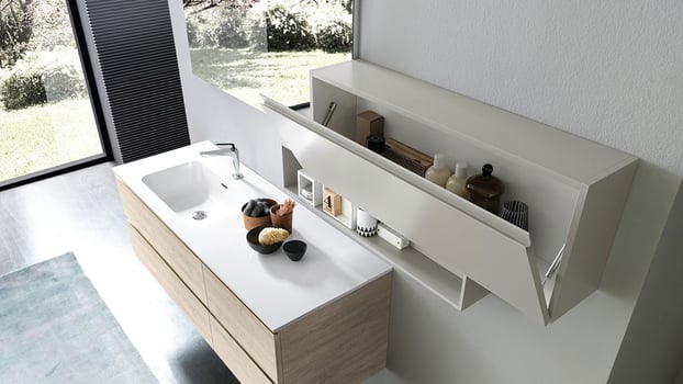 Urban Horizontal Luxury Bathroom Storage Units Hastings Bath Collection